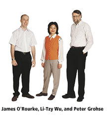 James O'Rourke, Li-Tzy Wu, and Peter Grohse